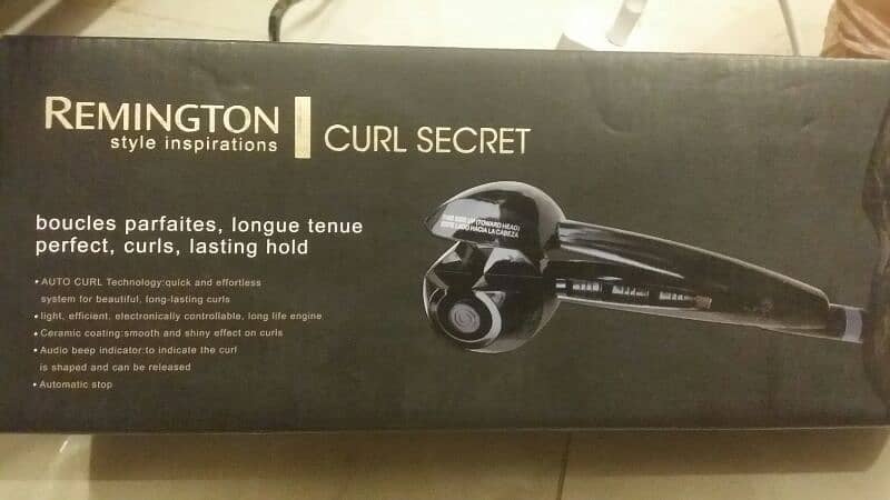 Remington Automatic Curler 3