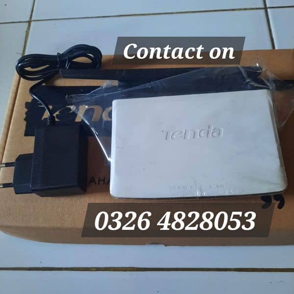 New Tenda Router|n300|tp link|Huawei|gpon|Contact me on 0326 4828053. 0