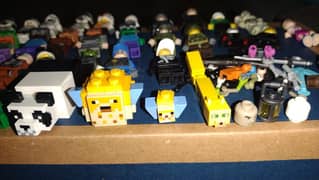 Lego blocks sets and Minifigures