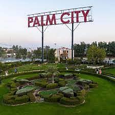 Corner 5 Marla prime location plot available for SALE in Palm city Housing Scheme