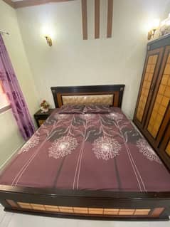 Wooden Bed Set For Sale