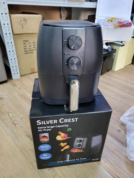 New) Silver Crest Healthy Air Fryer - 6.0 Liter Capacity 1