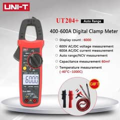 Uni-t UT204+ Clamp Meter Ac/Dc (Orignal)