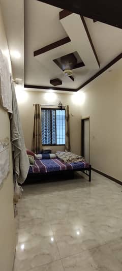 2 Bed Lounge Slightly Used Ground Floor West Open Apartment For Sale In Karachi University Chs