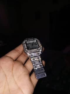 full diamond iced watch in trending last pieces order fasttt