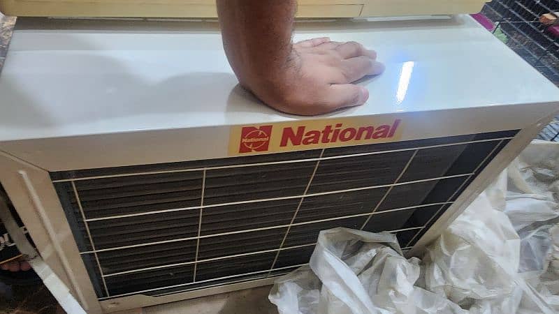 WINDOW AC 1.5 TON NATIONAL 10 by 10 condition 1