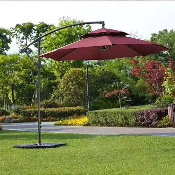 side pole umbrella|Outdoor Umbrellas 6