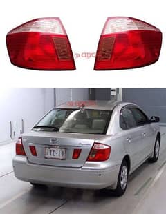 premio back and Tail lights
