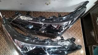 TOyota corolla 2017 to 2021 model head and back lights