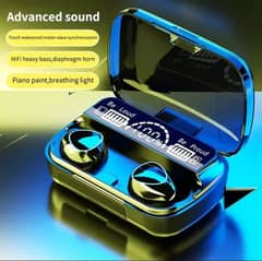 new Box Pack Wireless Bluetooth earbuds 5.0 - Finger Touch Control