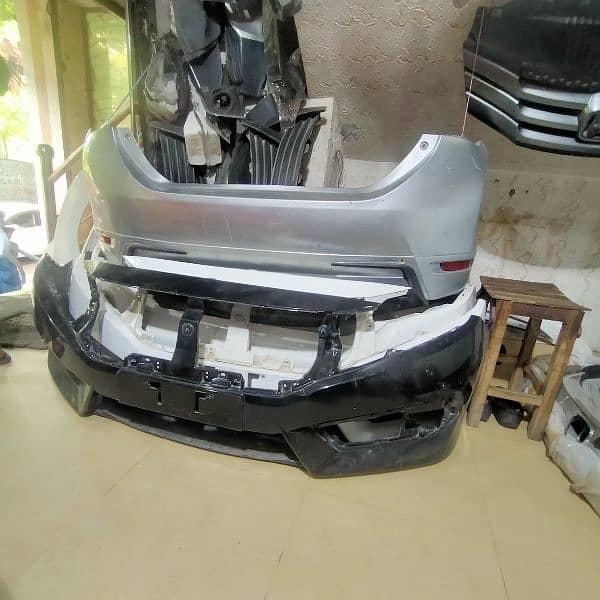 Honda civic and toyota corolla 2017 to 2022 model bumper 1