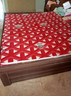 double size queen bed with mattress included for sale