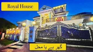 Royal Style Kanal House Available for sale on Reasonable Price