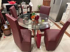 Beautiful tea dining table