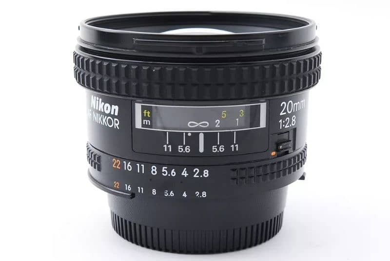 Nikon AF 20mm f/2.8 Ultra Wide Full Frame Autofocus Lens. 0