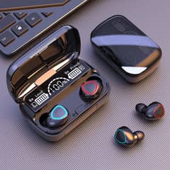 M10 earbuds load and super highly bass and long battery time