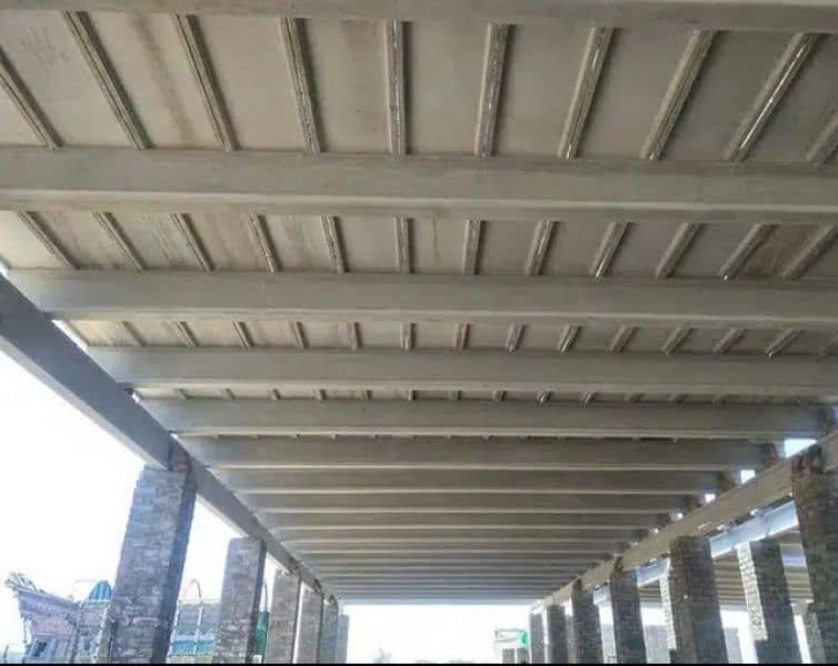 Precast roof سیمنٹ کی تیارچھتیں 2