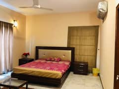 DHA Phase 5 Fully Furnished Ground Floor One Bed Rooms TV Lounge For Executive