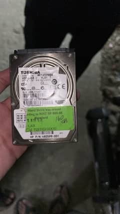toshiba hard disk 160 gb