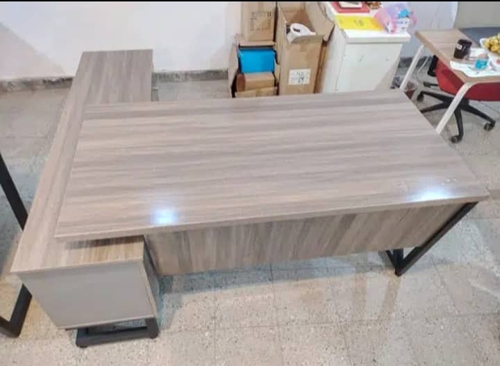 Exacutive Table, CEO Table, Boss Table, Office Furniture 12