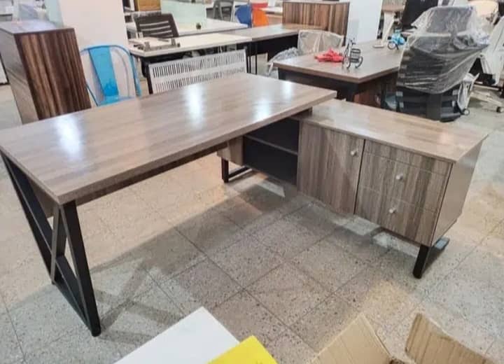 Exacutive Table, CEO Table, Boss Table, Office Furniture 13