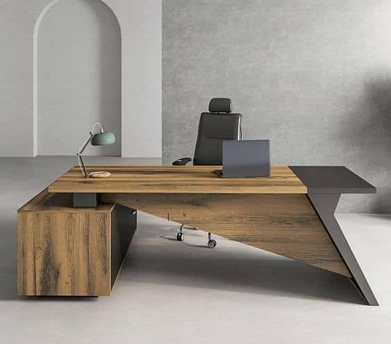 Exacutive Table, CEO Table, Boss Table, Office Furniture 15