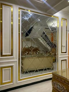Mirror wall / glass wall designing