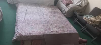 Double bed mattress King size with cover Good quality.