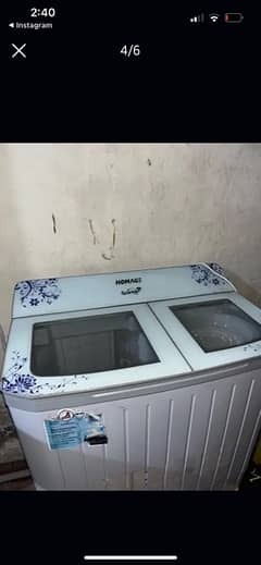 homage washing machine