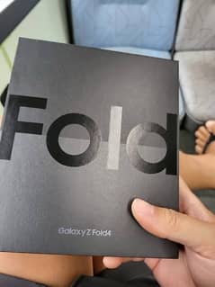 fold 4, 512GB- 12  PTA approved Fresh Samsung galaxy z
