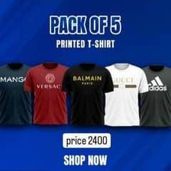 Pack Of 5 T- shirts