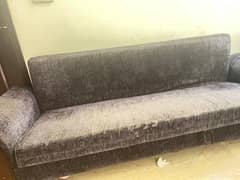 sofa cum bed with space inside