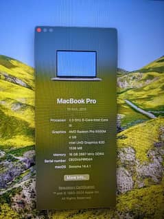 MacBook Pro 2019 ( 16 inch )
