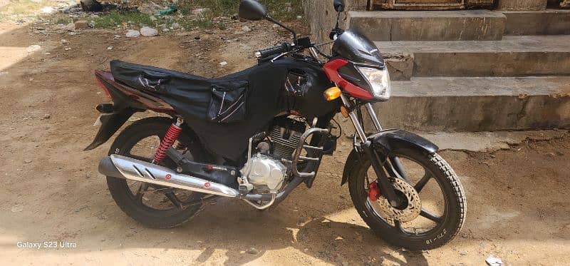 Honda CB 125f 22 oct zero meter condition with tubeless tyres 1