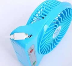 plastic fan rechargeable