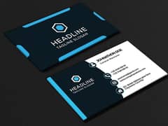 graphics design business card's pdf pge avibile