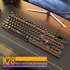 Semi Mechanical gaming keyboard with Rgb lights