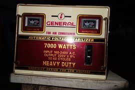 General 7000 Watts Heavy Duty And Universal A70 Heavy Duty Stabilizer 0