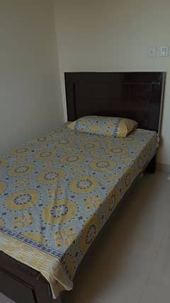 single bed , and mattress