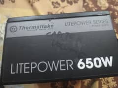 Thermaltake litepower 650W