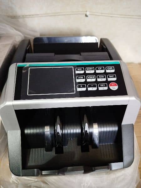 cash counting machine, mix note counting with fake note detection PKR 0