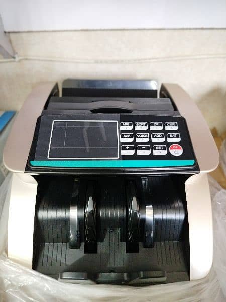 cash counting machine, mix note counting with fake note detection PKR 12