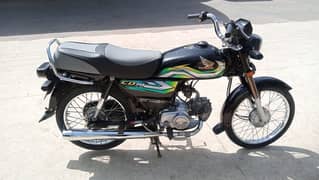 Honda CD 70 2023 Karachi Number