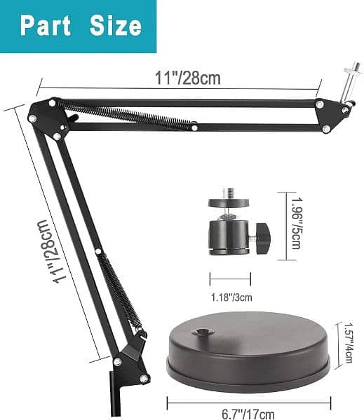 OXENDURE WEBCAM STAND CAMERA 4