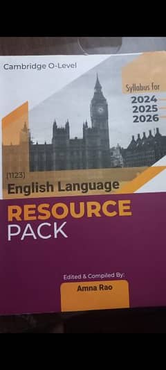 English o level resource pack