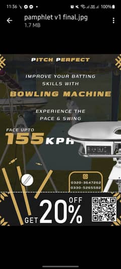 Bowling machine setup [Improve your batting skills]