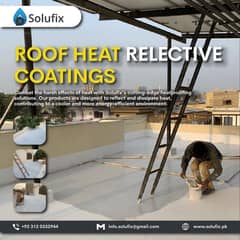Roof Heat Proofing Solution Roof Cool Heat Reflective Paint Services