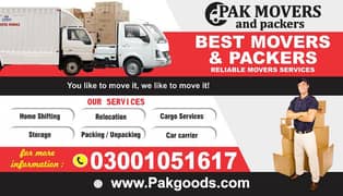 Movers and Packers, Home Shifting, Relocation, Cargo, Goods Transport