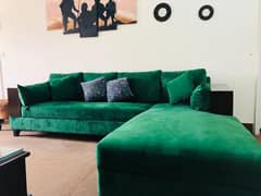 L shaped sofa set/almirah/iron cupboard/shoe rack/furniture 0