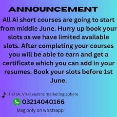 Ai short courses
